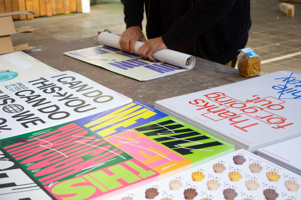 SSSS poster preparation for hospitals