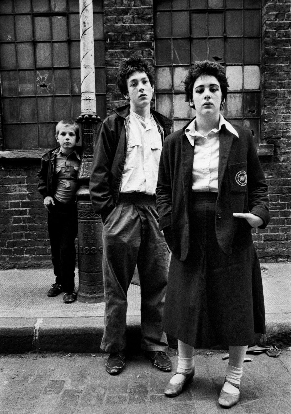 RAR fans Paul Duncan and Lucy Tilney, Bethnal Green, East London 1978