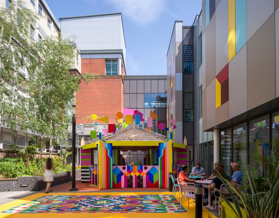 Joy Garden © Morag Myerscough. Photography: Gareth Gardner