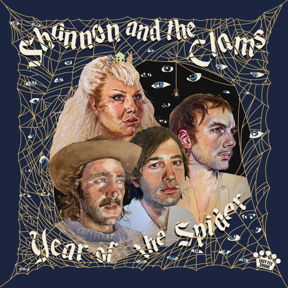 Year of the Spider, Shannon and the Clams – Painting by Shannon Shaw. Design by Perry Shall