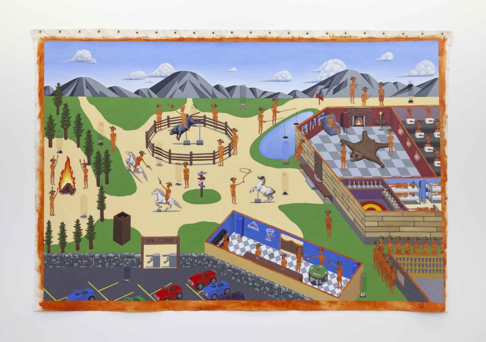 Jake Troyli, High noon at Ranchland, 2019, courtesy of the artist and Monique Meloche Gallery, Chicago.