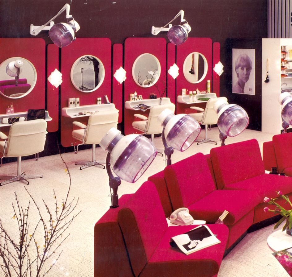 Welonda Salon 1974 - Courtesy Wella Archives, Coty Inc.