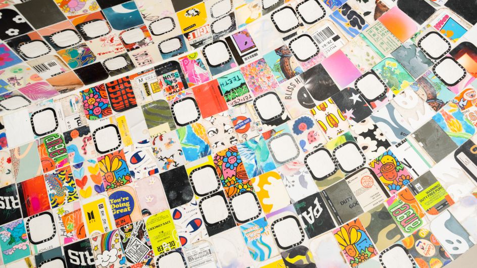 Re/CASETiFY Couch, designed in Paris by Tyler and Harry from Crosby Studios