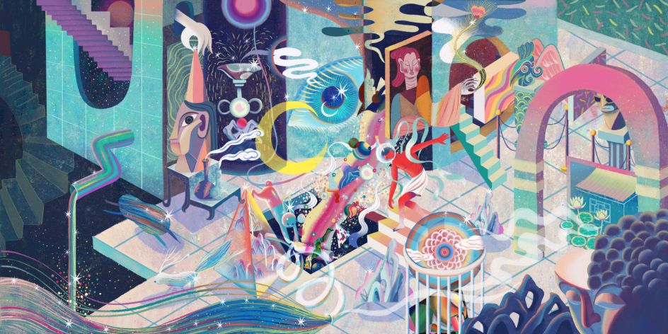 A Magical Night at the Gallery by Zhang Wangzhe