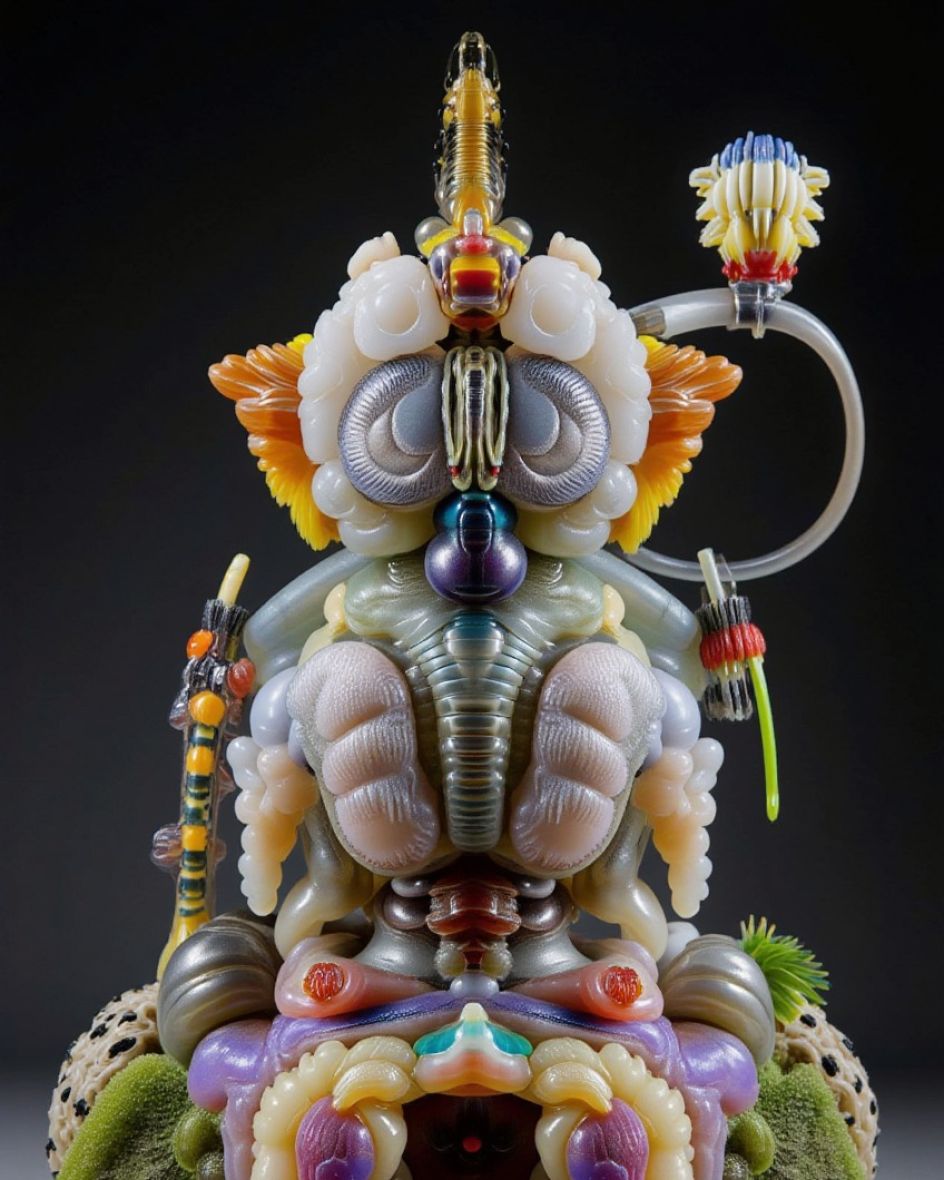 Chris Hoffmann uses AI and 3D software to evolve new looks, new narratives.