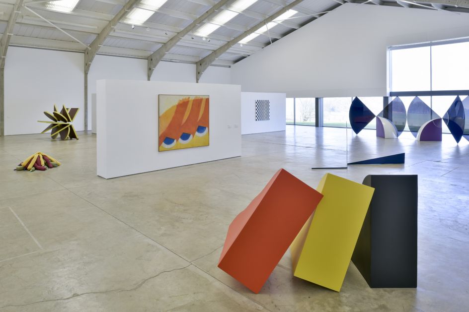 Kaleidoscope: Colour and Sequence in 1960s British Art, installation views at Longside Gallery, Yorkshire Sculpture Park © artists and estates. Photo: Jonty Wilde