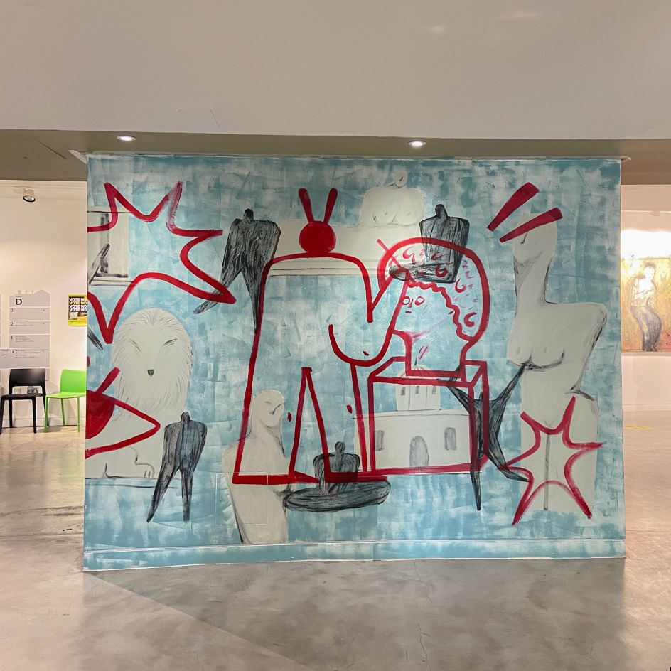 New Talent Site Specific Category Winner: Mural At Camberwell by Yuanyuan Liu