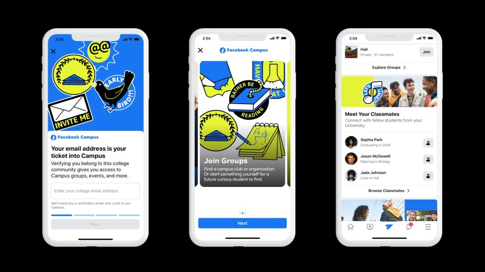 Mother Design, work for Facebook Campus