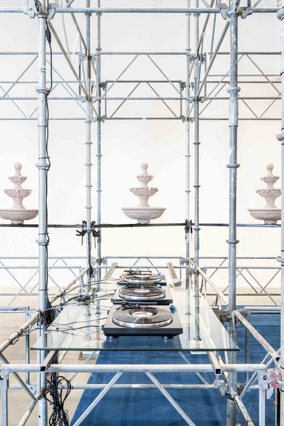 The Erasure of Everyday Time is by Artist Heather Theresa Clark. Photography: Anne Kim