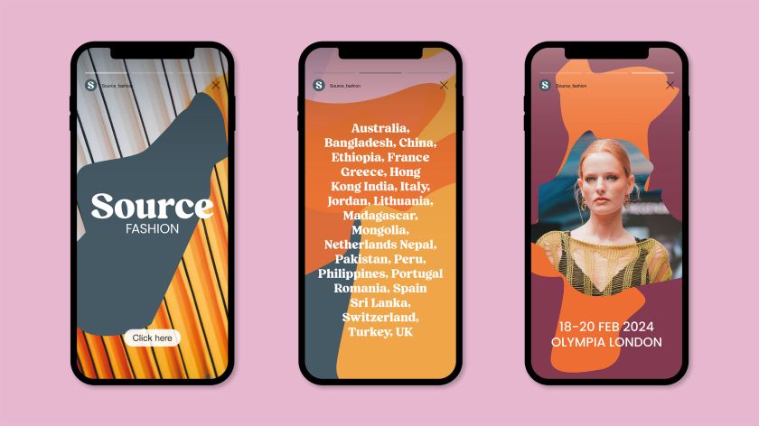 FORM's vibrant rebrand of sustainable fashion show Source is joyously optimistic