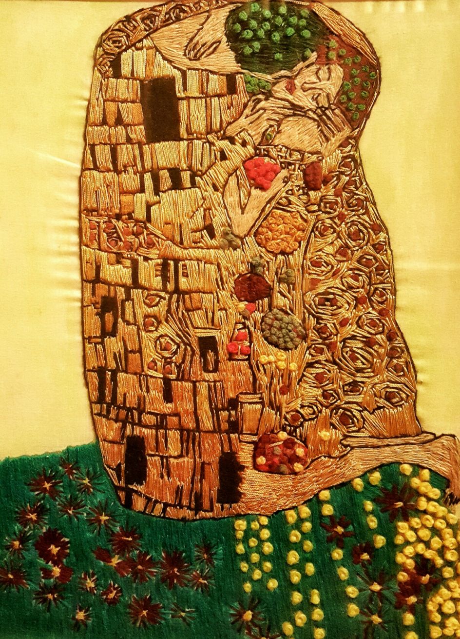 Inspired by The Kiss - Gustav Klimt