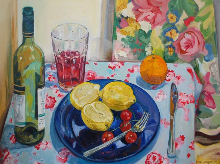 Still Life with Lemons. © Lisa Langan