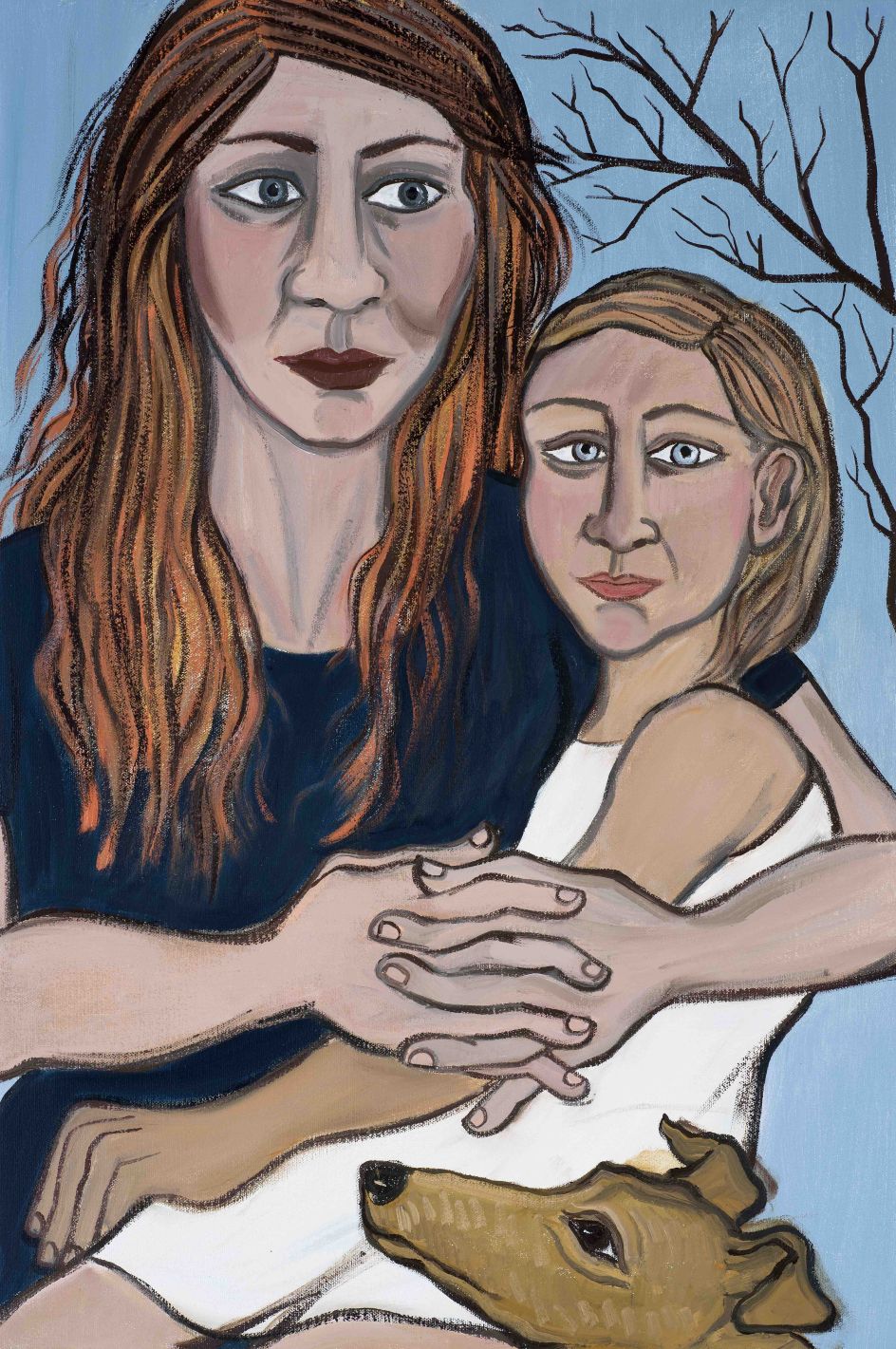 Eileen Cooper, 'Child', 2019, oil on canvas, 30 × 20 in (76 × 50 cm)