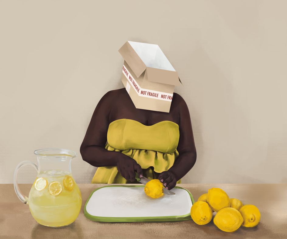 Lemonade Dress, 2021 © Charlene Komuntale