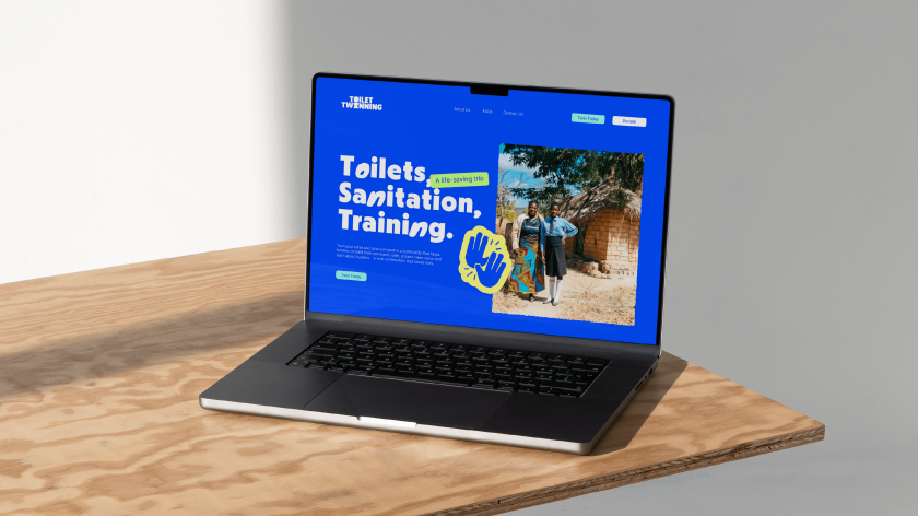 Wildish & Co designs new campaign and branding for charity Toilet Twinning