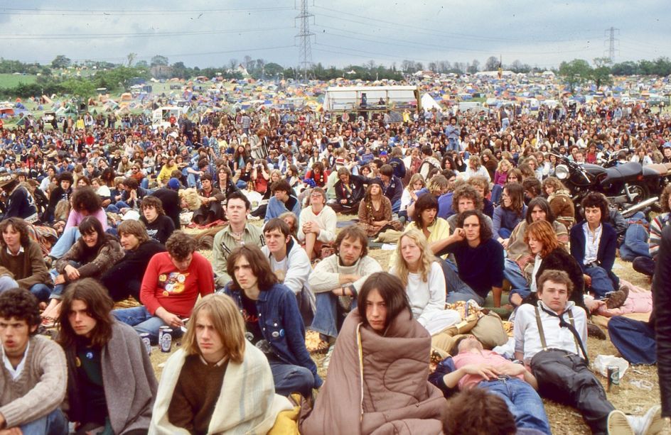 Glastonbury 1979 photographer credit Dave Walkling