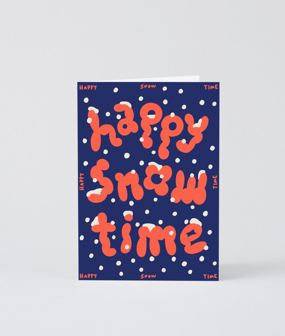 Happy Snow Time by Micke Lindebergh