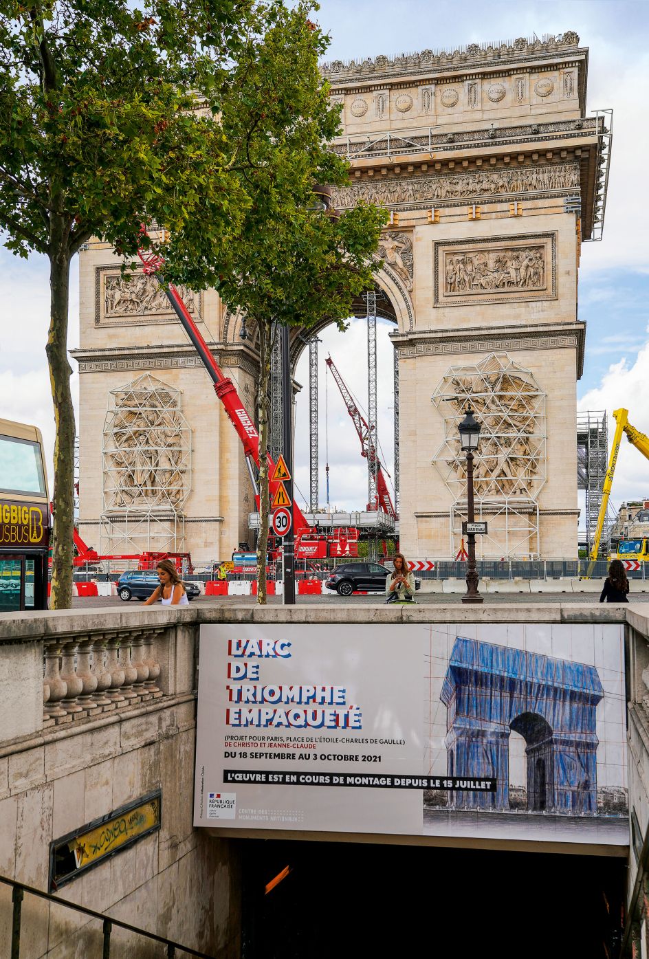 The construction continues in three eight-hour shifts around the clock Photo: © Wolfgang Volz