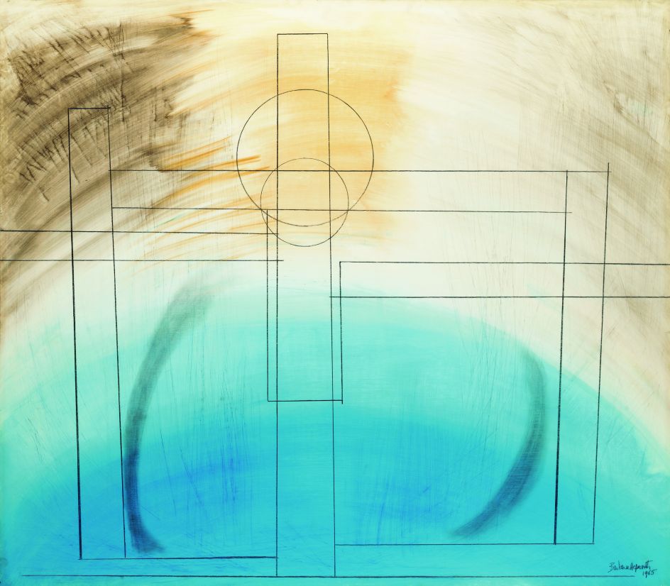 Sculptor and artist Barbara Hepworth receives a long-overdue retrospective at Tate, St Ives.  Construction 1 1965 © Bowness. Image courtesy of The Ingram Collection.