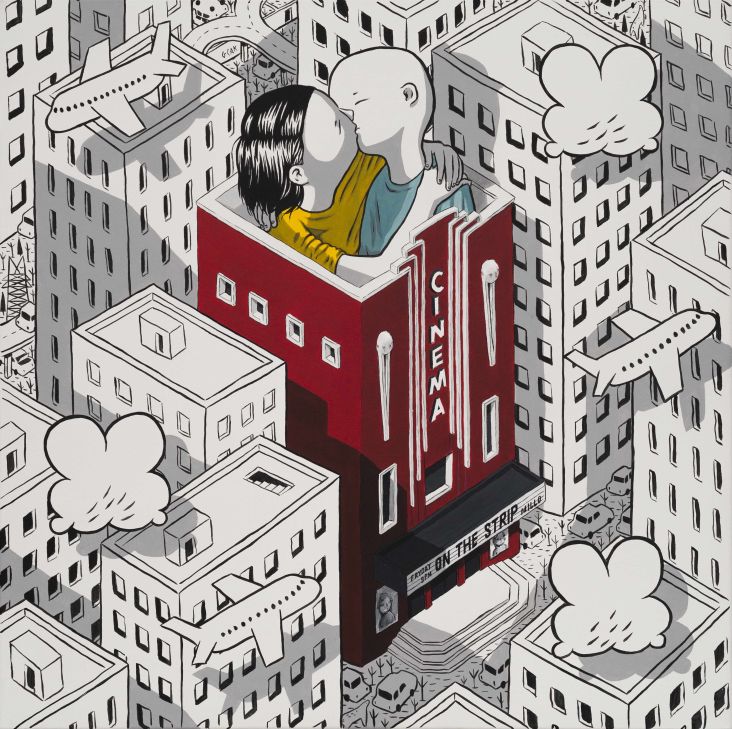 This is Running Backwards © Millo. All images courtesy of the gallery and the artists.