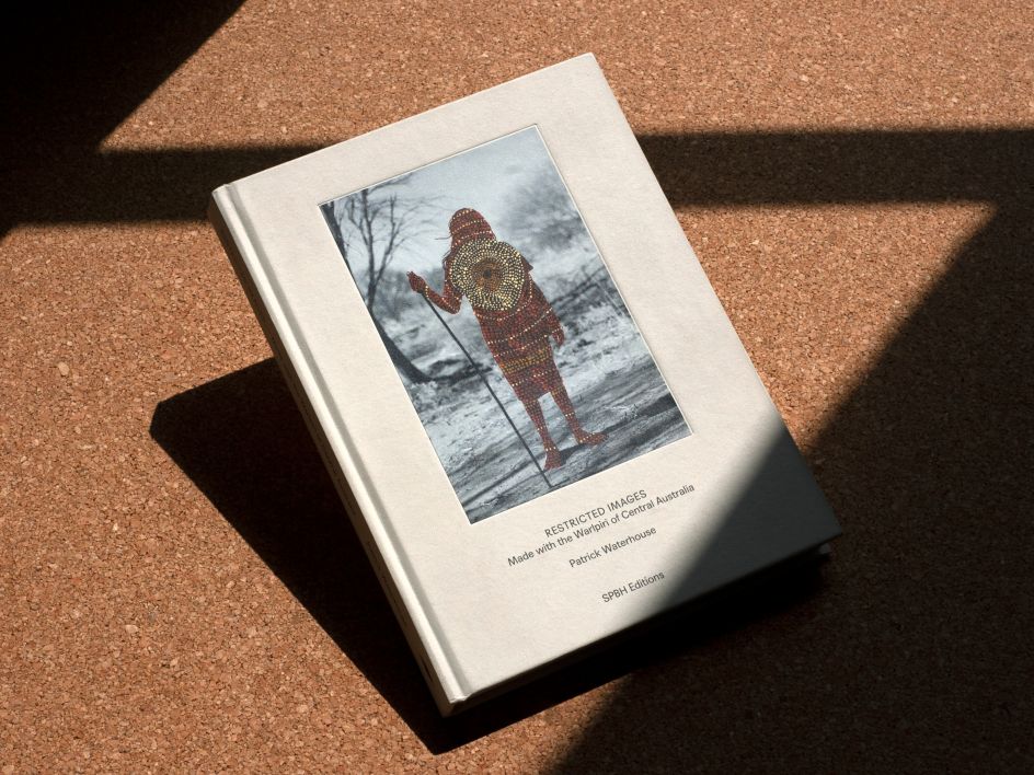 Restricted Images by Patrick Waterhouse, book design published by Self Publish Be Happy