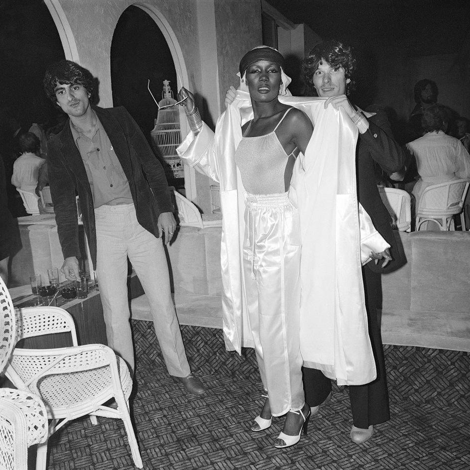 Grace Jones Arrives on Opening Night, La Farfalle NY, June 1978 ©Meryl Meisler