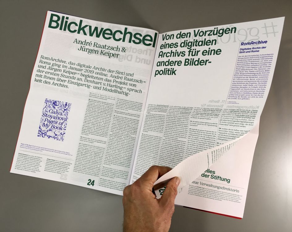 Bureau Est, kulturstiftung des bundes - issue 33, 2019