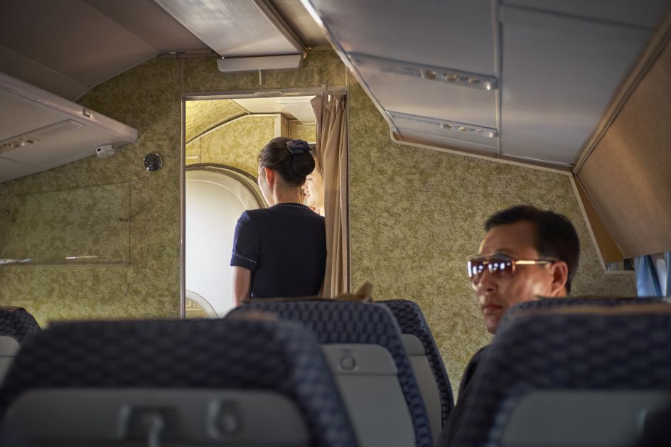 Passenger on the Tupolev-134