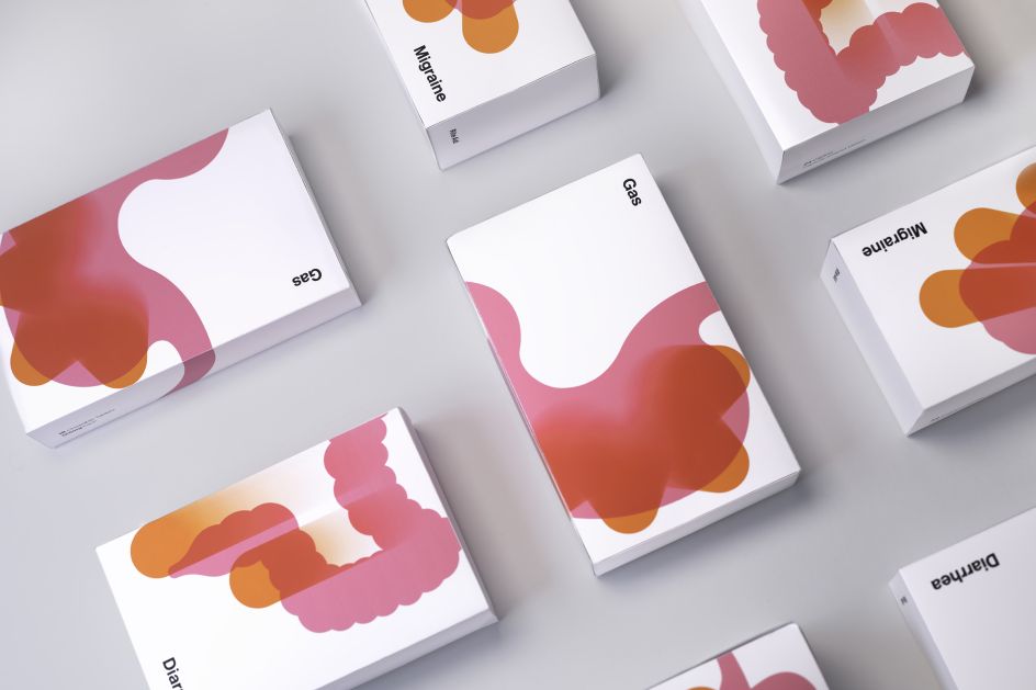 Janny's Rite Aid rebrand revisualised traditional pharmaceutical imagery