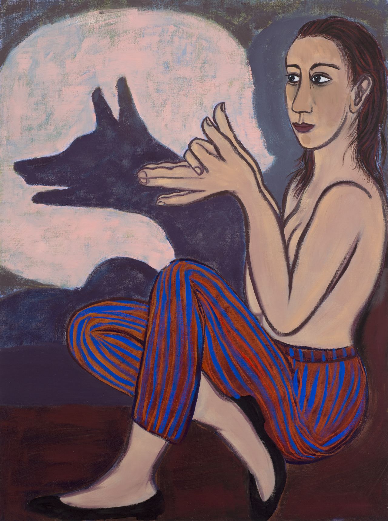 Eileen Cooper, Shadow Fox, 2012 © the artist, Courtesy Huxley-Parlour Gallery