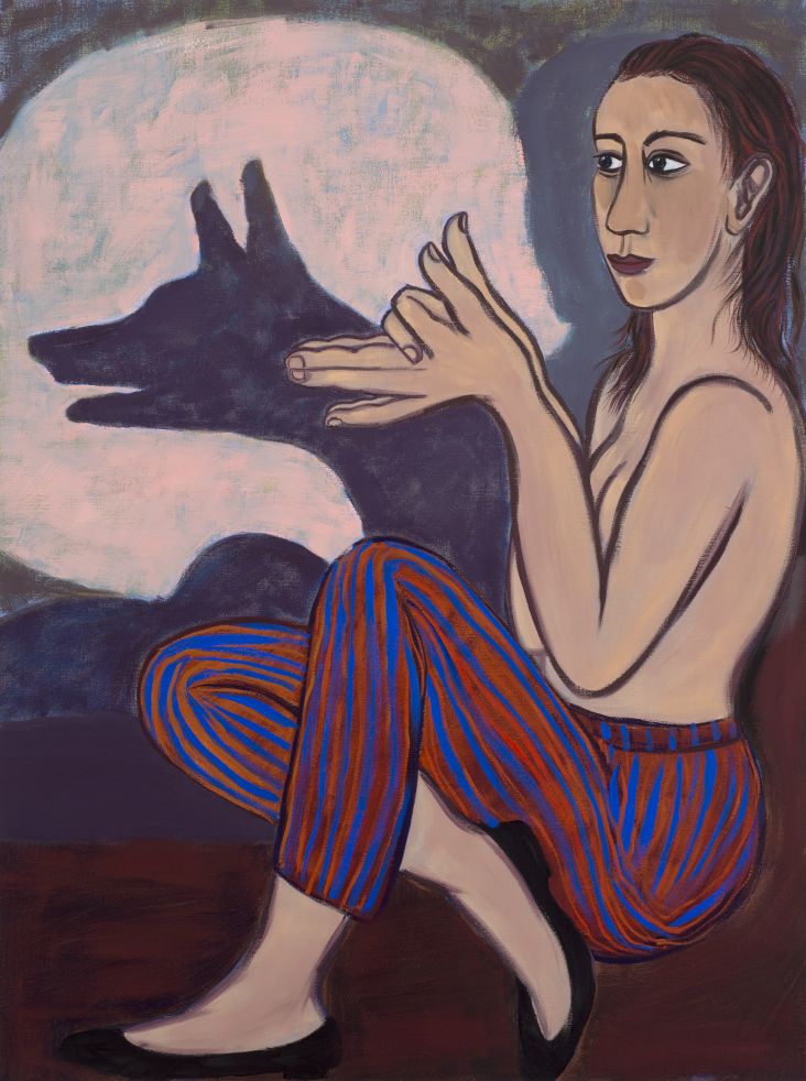 Eileen Cooper, Shadow Fox, 2012 © the artist, Courtesy Huxley-Parlour Gallery