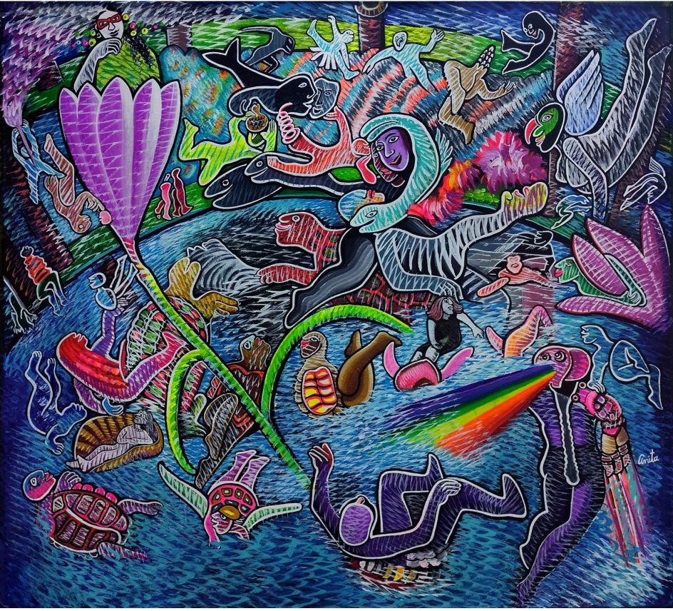 The Kurma Avatar © Anita Tiwary