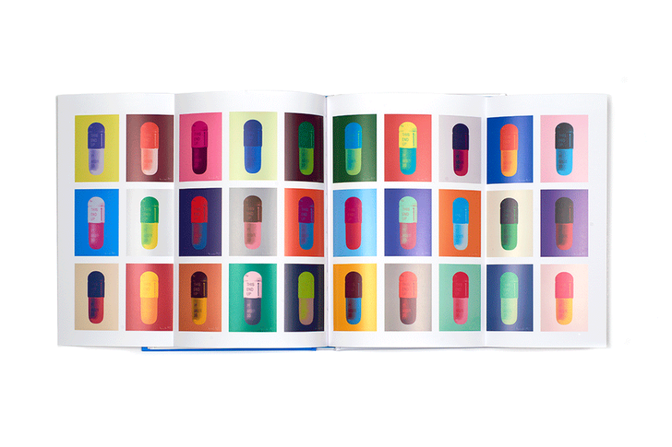 Damien Hirst, Schizophrenogenosis book. Courtesy Paul Stolper / Other Criteria © Damien Hirst and Science Ltd 2017