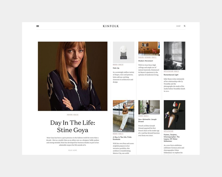 Kinfolk © Six. Design, Six