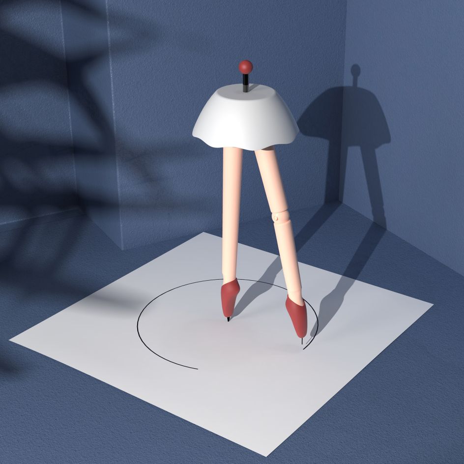 Table Dancers Stationery by Zhang Yingli, Xv Hongxin and Li Ruotong. Winner in the Art Materials, Stationery Supplies and Gift Items Design Category, 2019-2020.