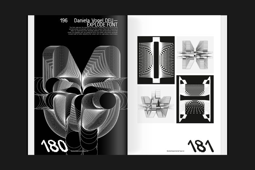 Slanted Experimental Type 3.0 pushes the limits of typography