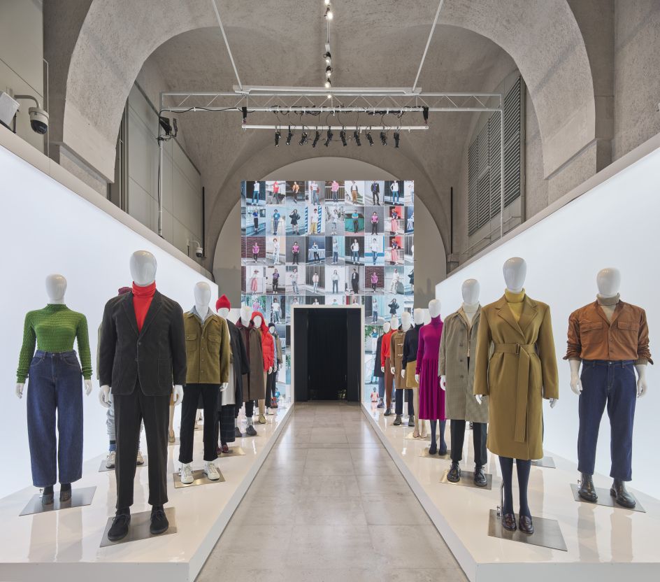 UNIQLO LifeWear at Somerset House, designed by Pentagram