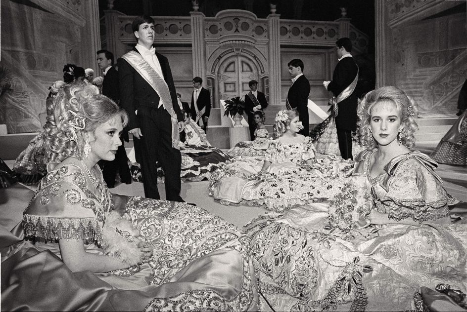 Laura Wilson, Debutantes on Stage, Laredo, Texas, February 19, 1993