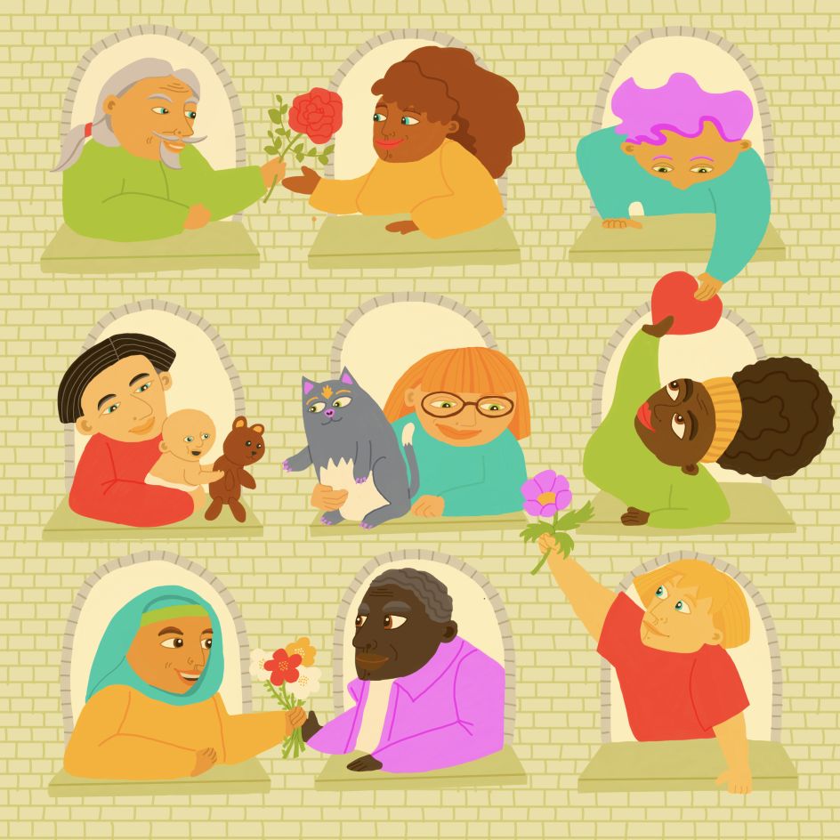 Curator Charlie Levine is thankful for kindness