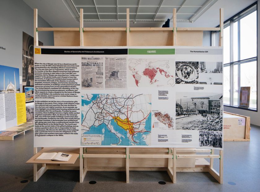 WVH designs exhibition that explores generosity and violence in architecture