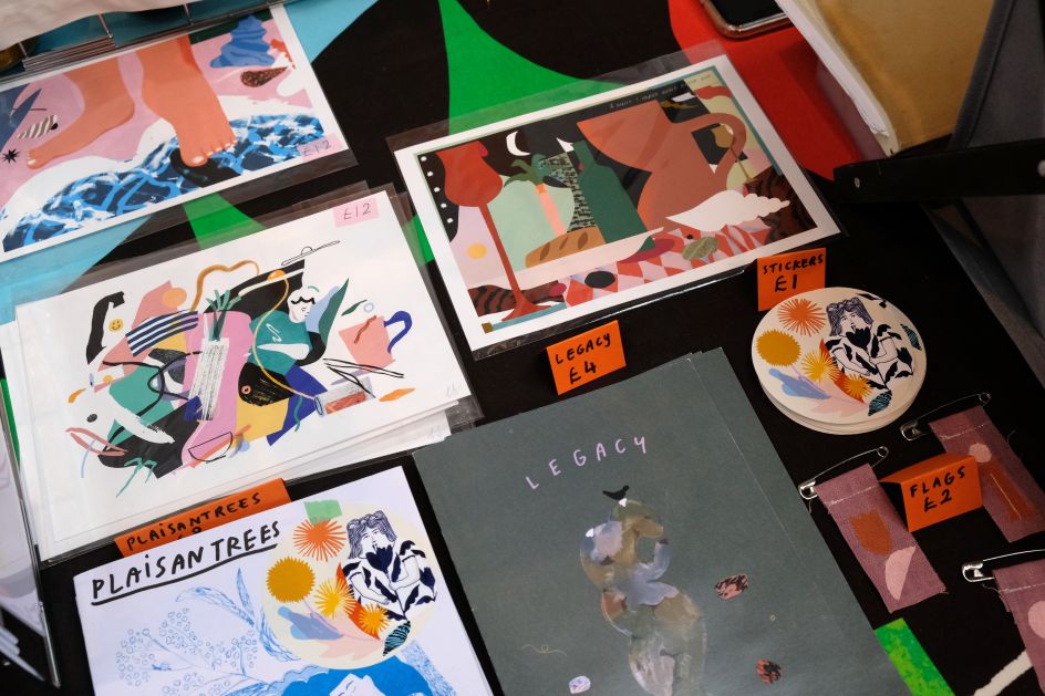 Glasgow Print Fair. Photography by Peter Byrne