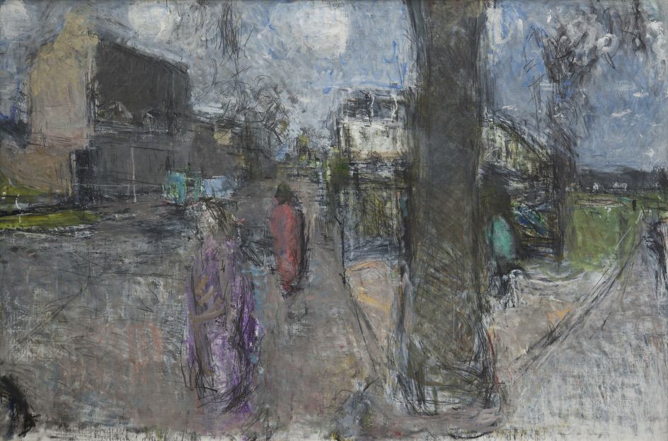 Warwick Gardens, 1989 55 x 80 inches. Oil on canvas © Sargy Mann