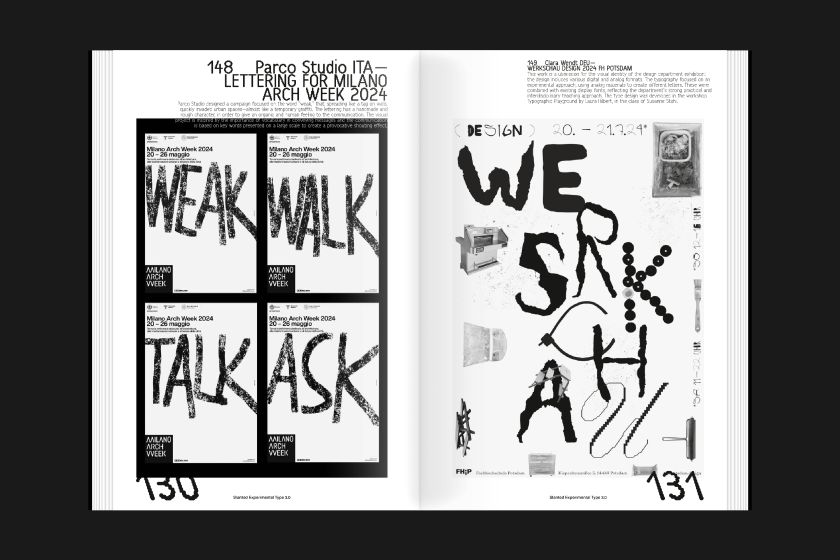 Slanted Experimental Type 3.0 pushes the limits of typography