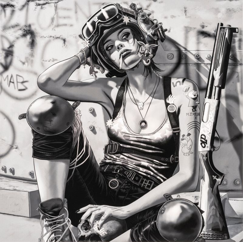 Jamie Hewlett recreates Tank Girl for the 21st century | Creative Boom