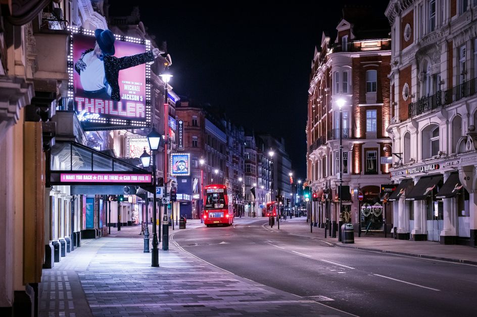 Shaftesbury Avenue, 5 April 2020 © Jan Enkelmann