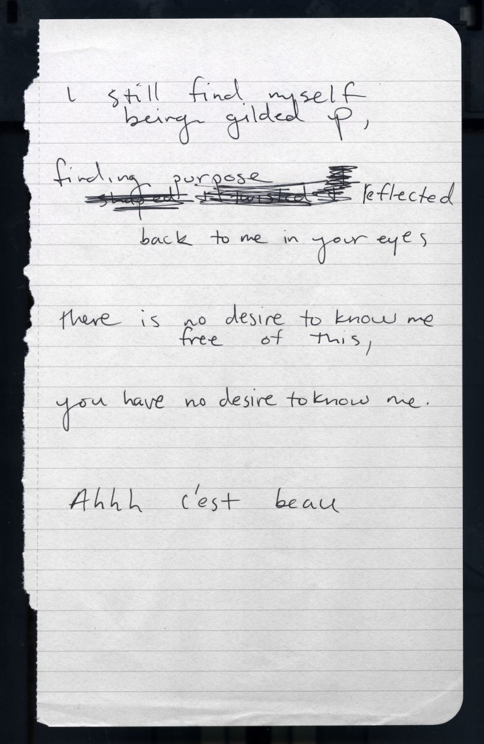 Lindsay Ellary, Henry Water written