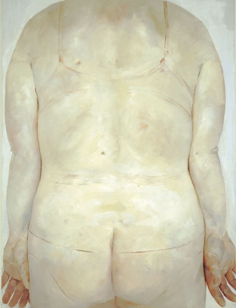Trace, 1993 - 1994 Oil on canvas, 213.4 x 182.9 cm  © Jenny Saville. Courtesy of the artist and Gagosian
