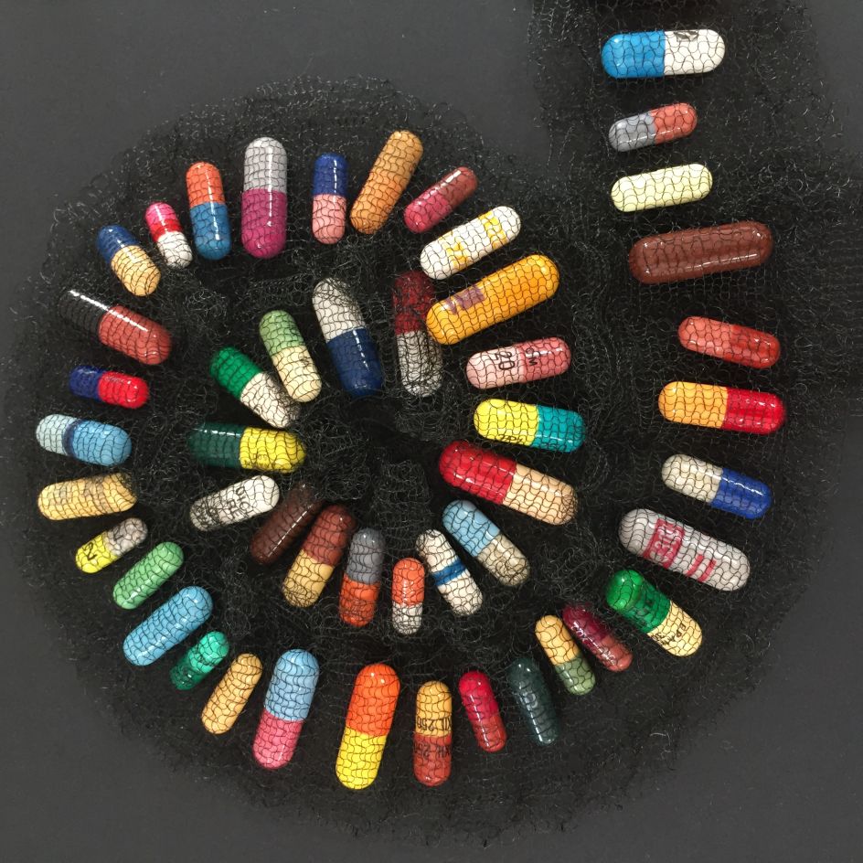 Recognition Framed Capsules Spiral © Susie Freeman