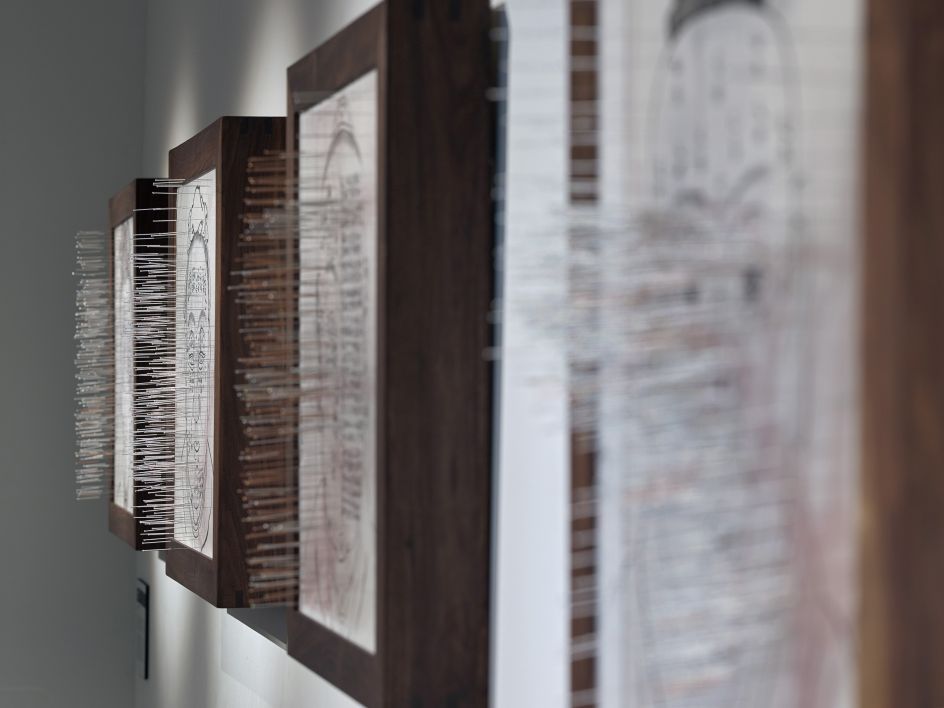 Secret Path 1-4 by Zhang Yanzi at Surgeons’ Hall Museums. Credit: John McKenzie and Galerie Ora-Ora