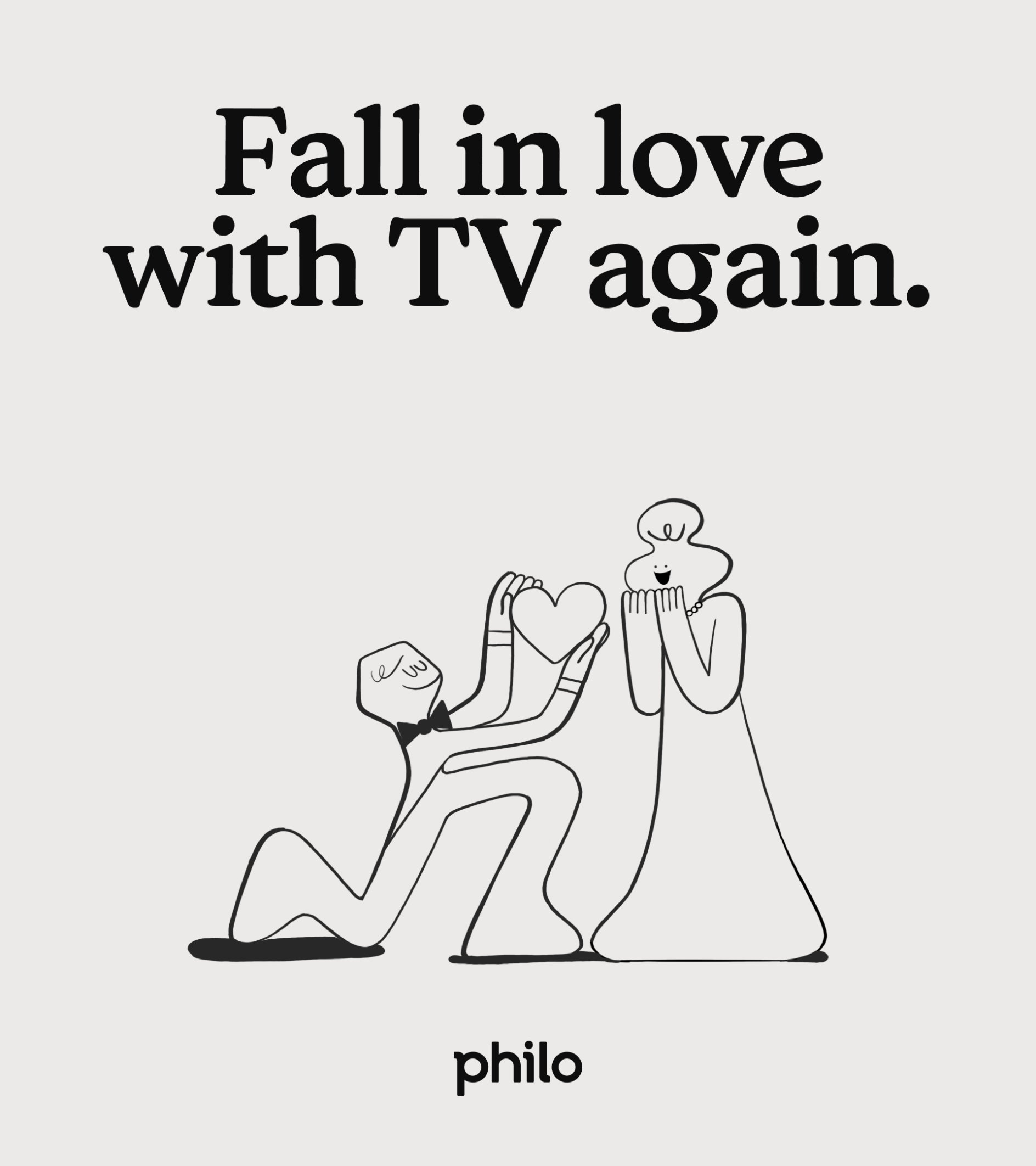 Expressive new visual identity helps TV app Philo stand out against its ...